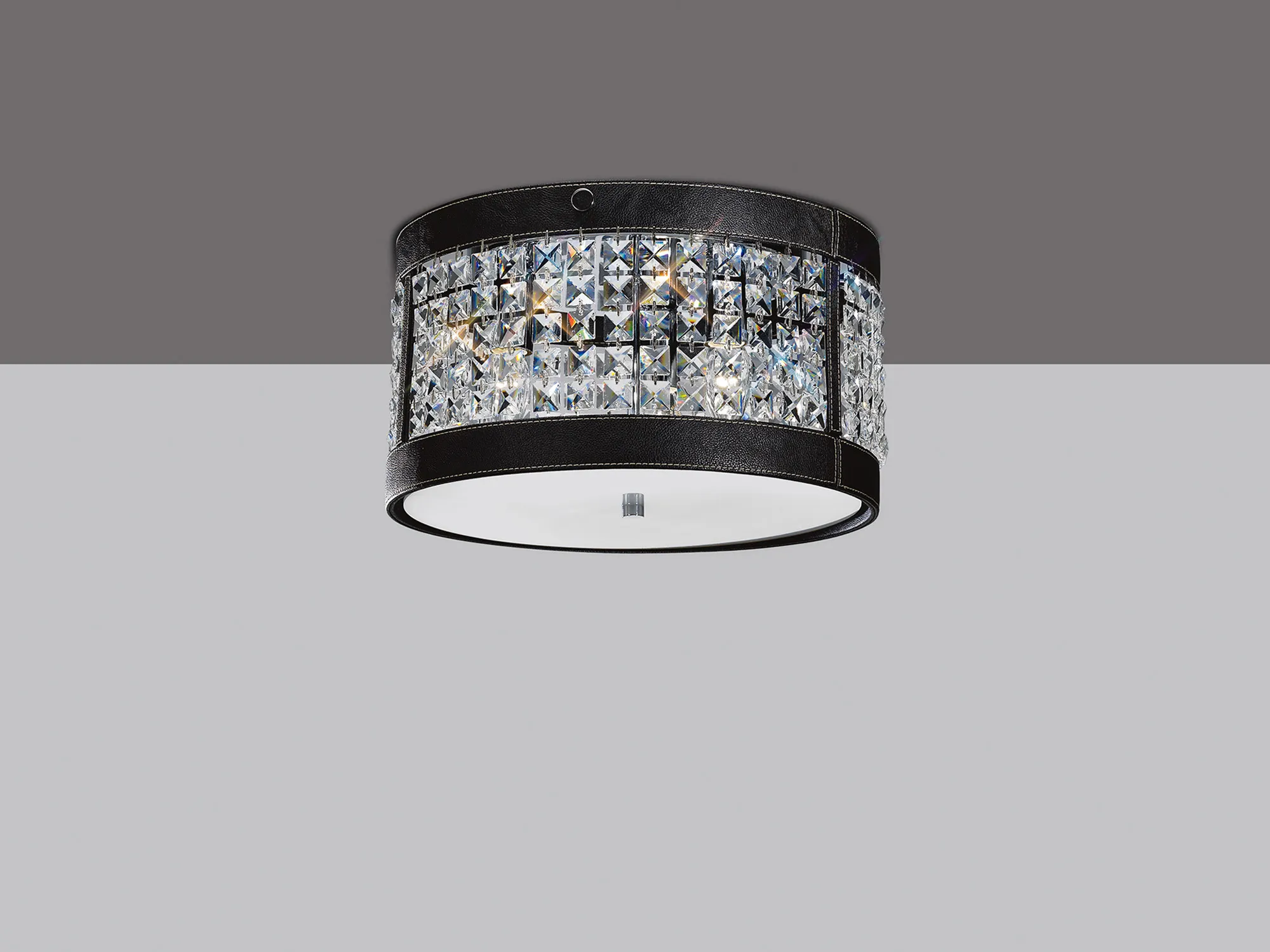 IL31030  Celsa Crystal  Flush Ceiling 3 Light